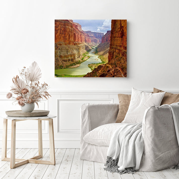 River Between the Mountains | Diamond Painting