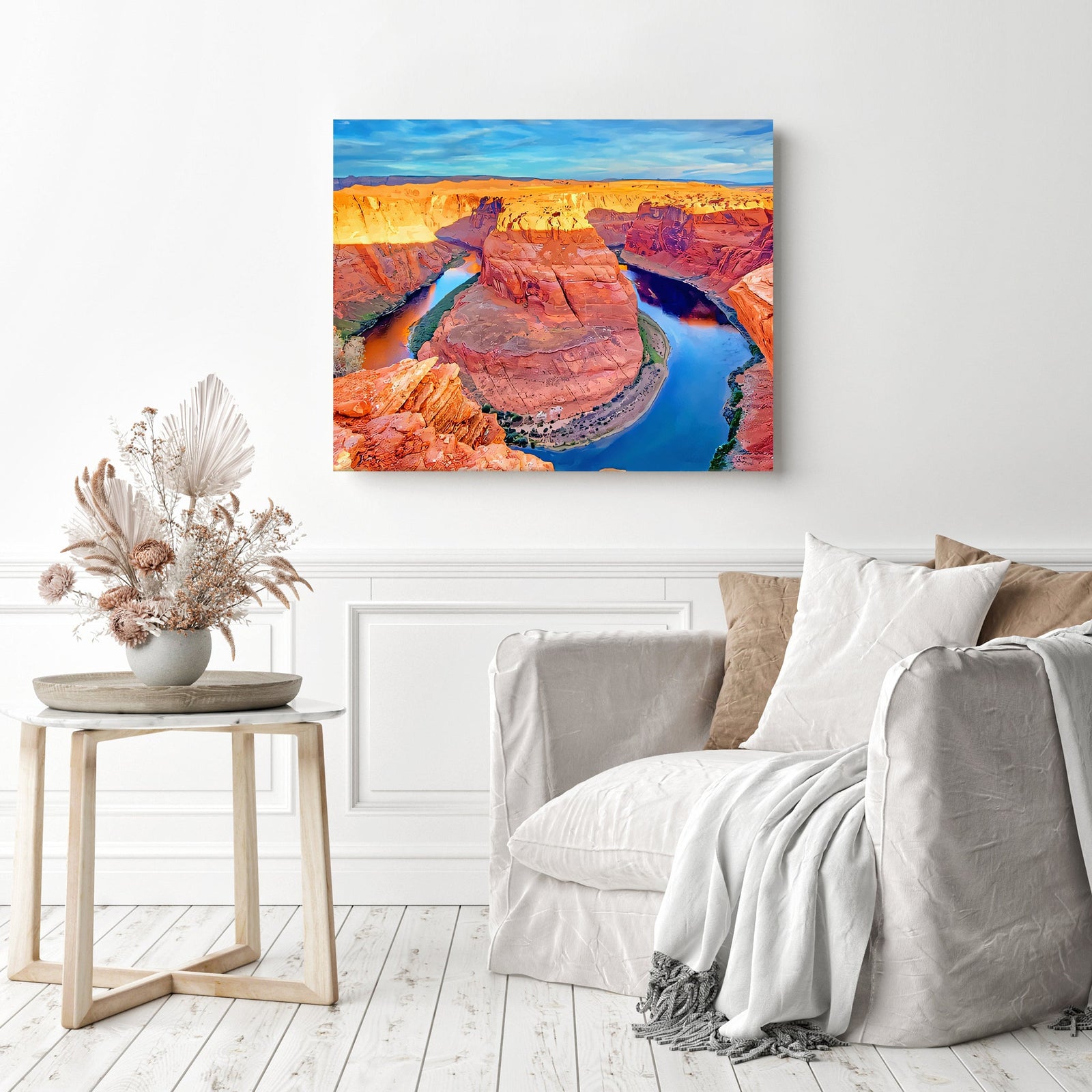 Amazing Grand Canyon Arizona | Diamond Painting Displayed as Home Decor