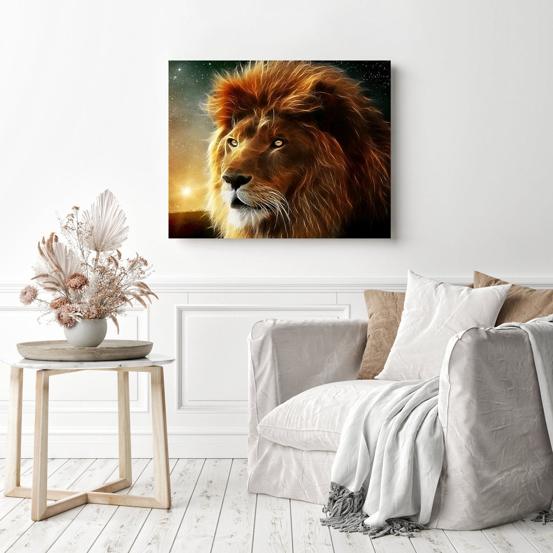 Starry Lion | Diamond Painting