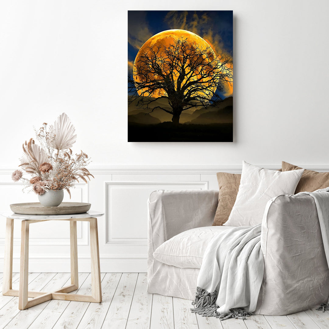 Moon Tree | Diamond Painting