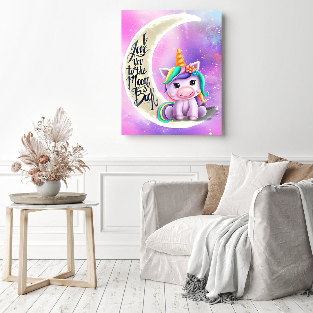 Unicorn Moon | Diamond Painting