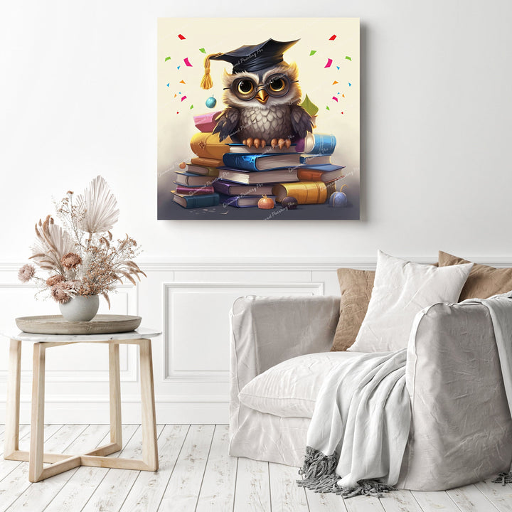 Owl-tstanding Grad Wisdom | Diamond Painting