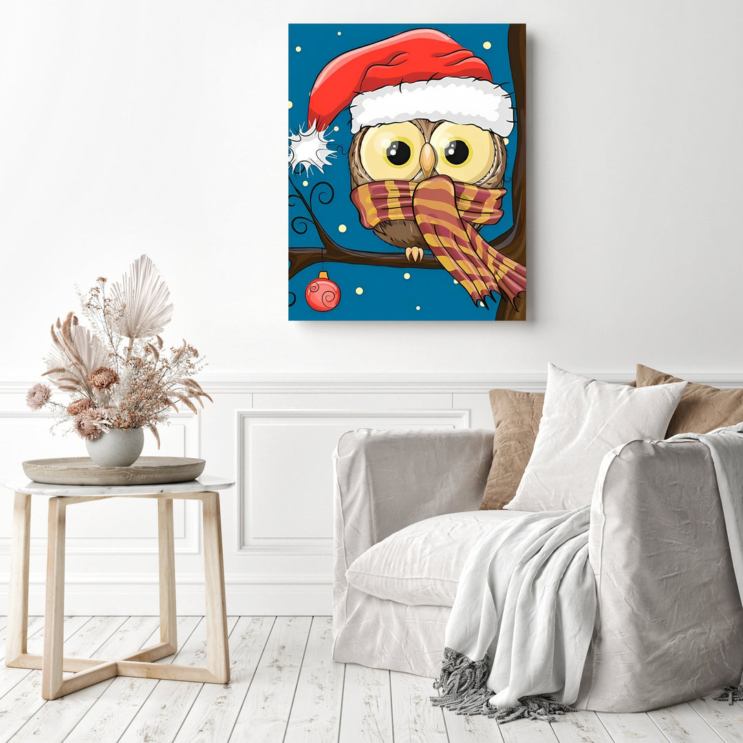 Christmas Owl | Diamond Painting