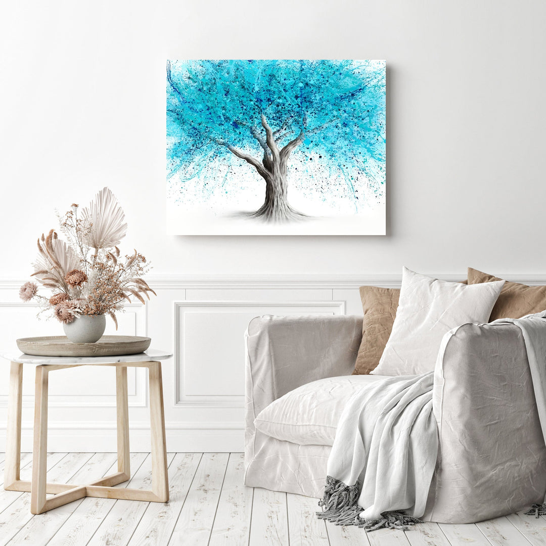 Blue Blossom Tree | Diamond Painting