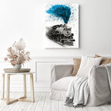 Time Voyager | Diamond Painting Displayed as Home Decor