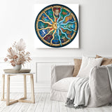 Signs of the Zodiac | Diamond Painting Displayed as Home Decor