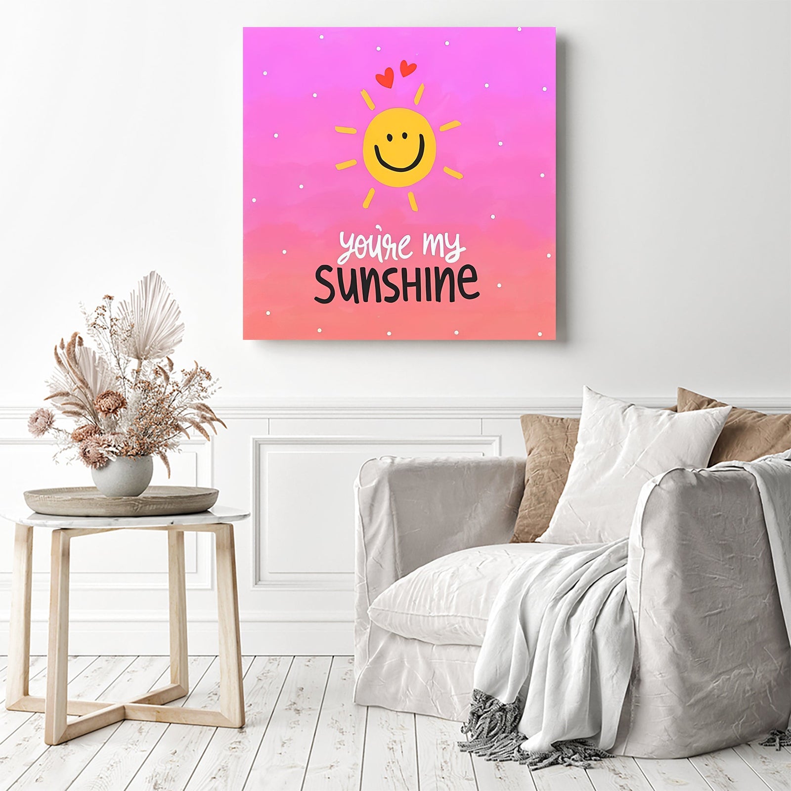 You're My Sunshine | Diamond Painting Displayed as Home Decor