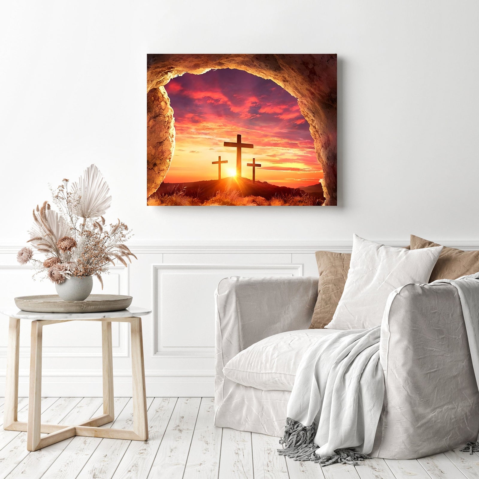 Resurrection Concept | Diamond Painting Displayed as Home Decor