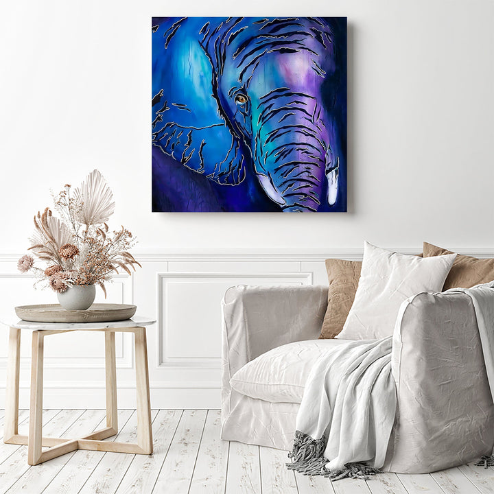 Purple Elephant | Diamond Painting