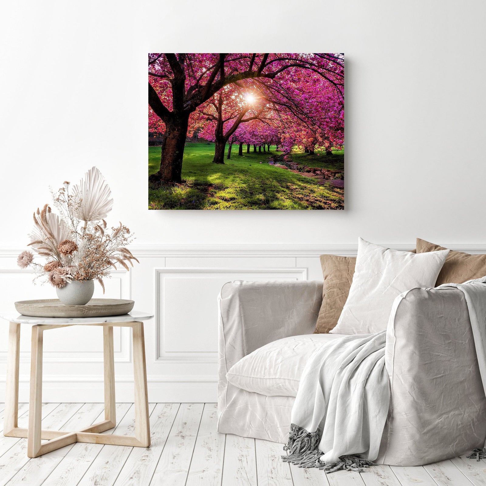 Seasons | Diamond Painting Displayed as Home Decor