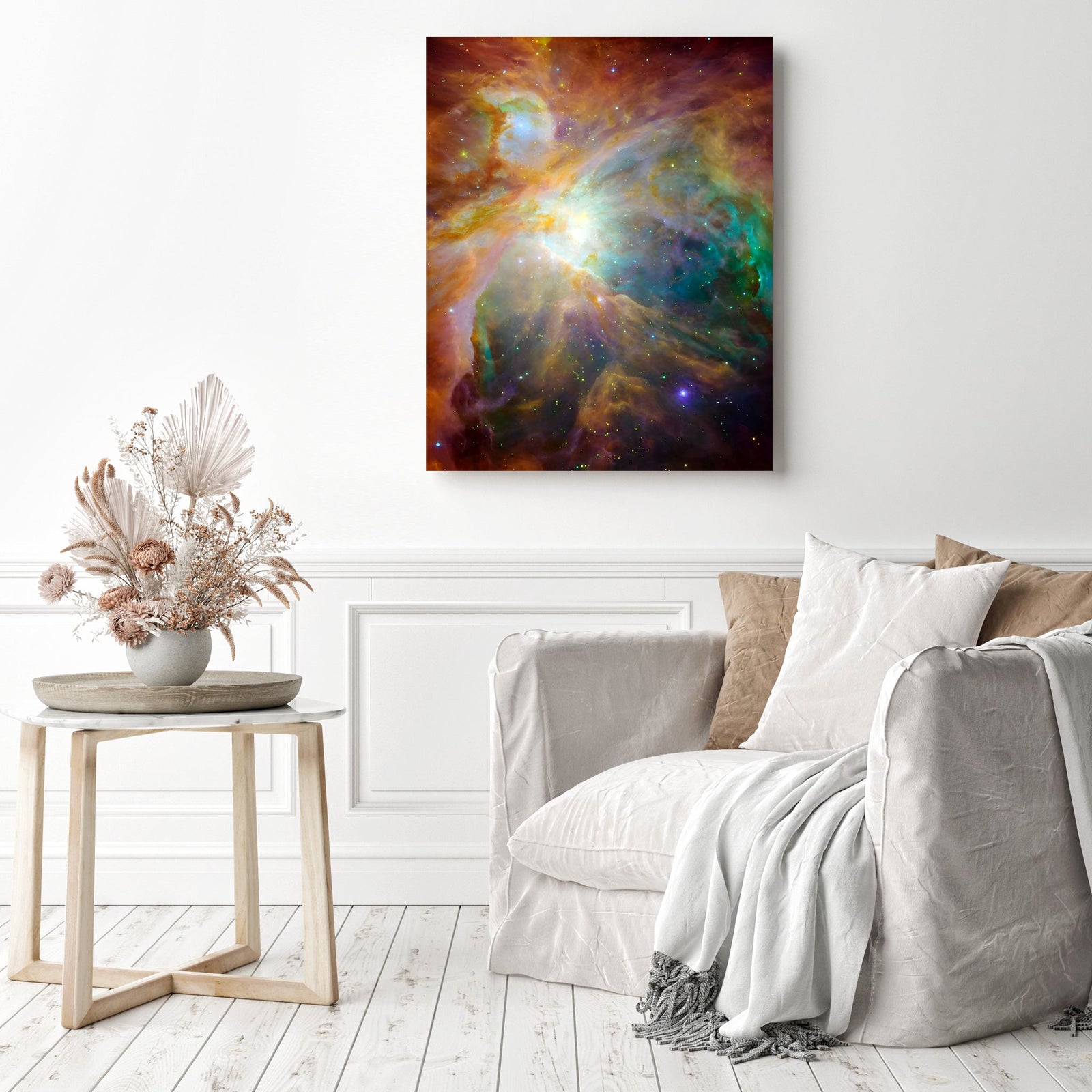 Heart of Orion | Diamond Painting Displayed as Home Decor