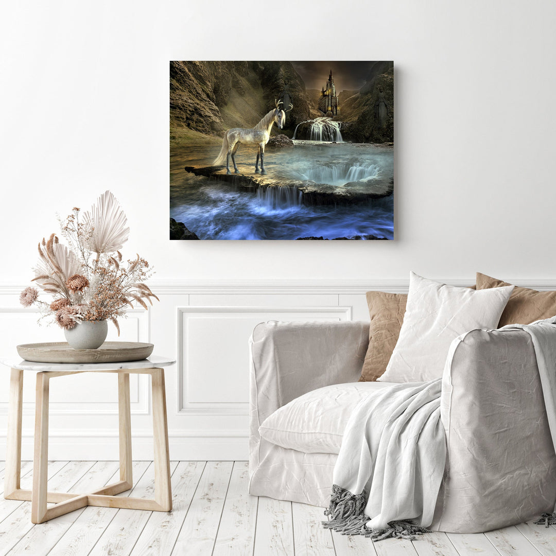 Unicorn Waterfall | Diamond Painting