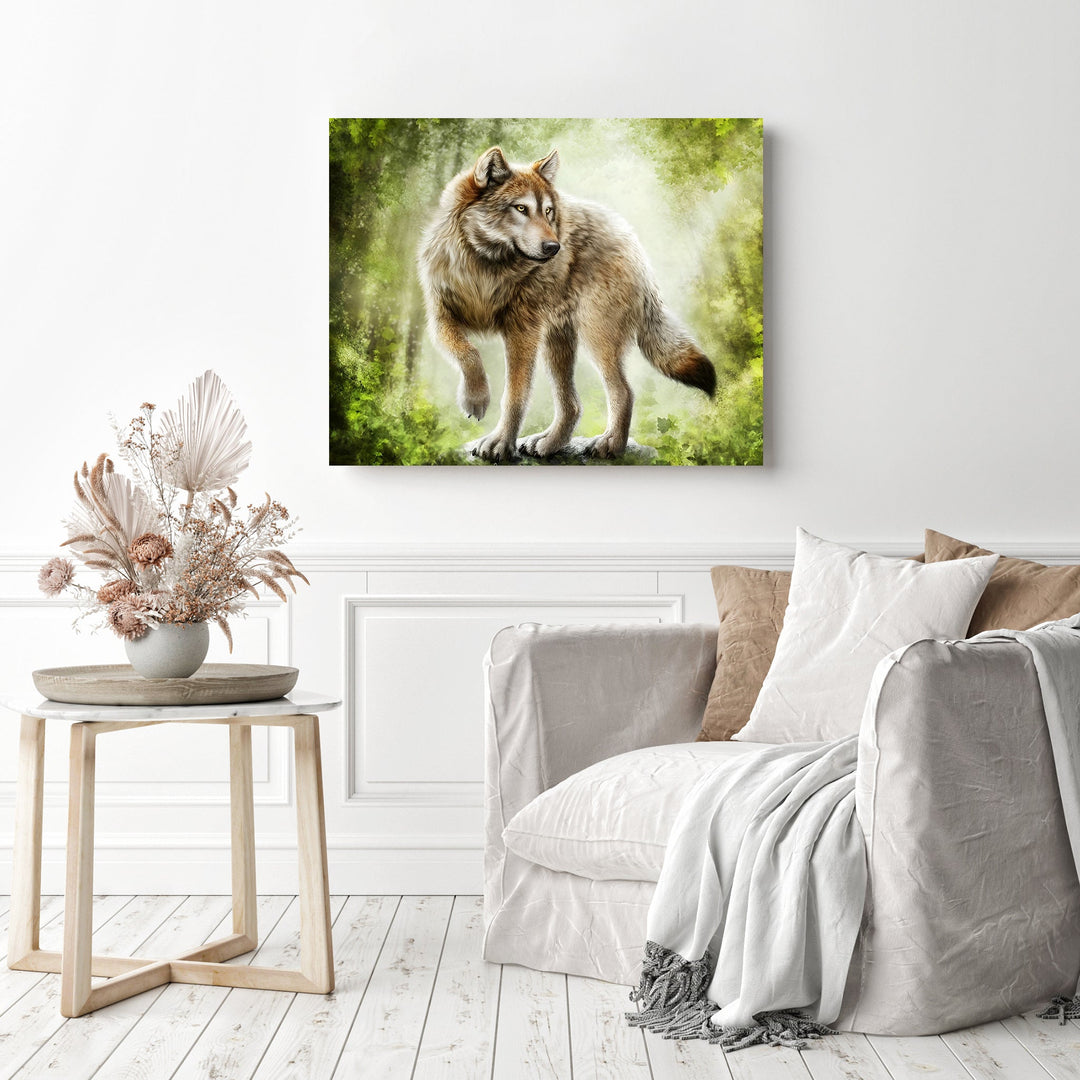 The Forest Wolf | Diamond Painting