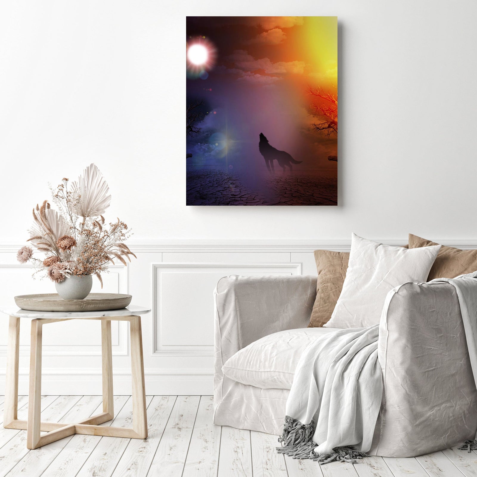 In Between Time | Diamond Painting Displayed as Home Decor