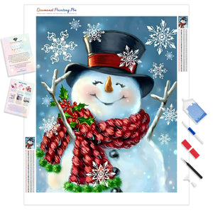 Snowman Christmas | Diamond Painting