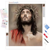 Jesus Crown Of Thorns | Diamond Painting