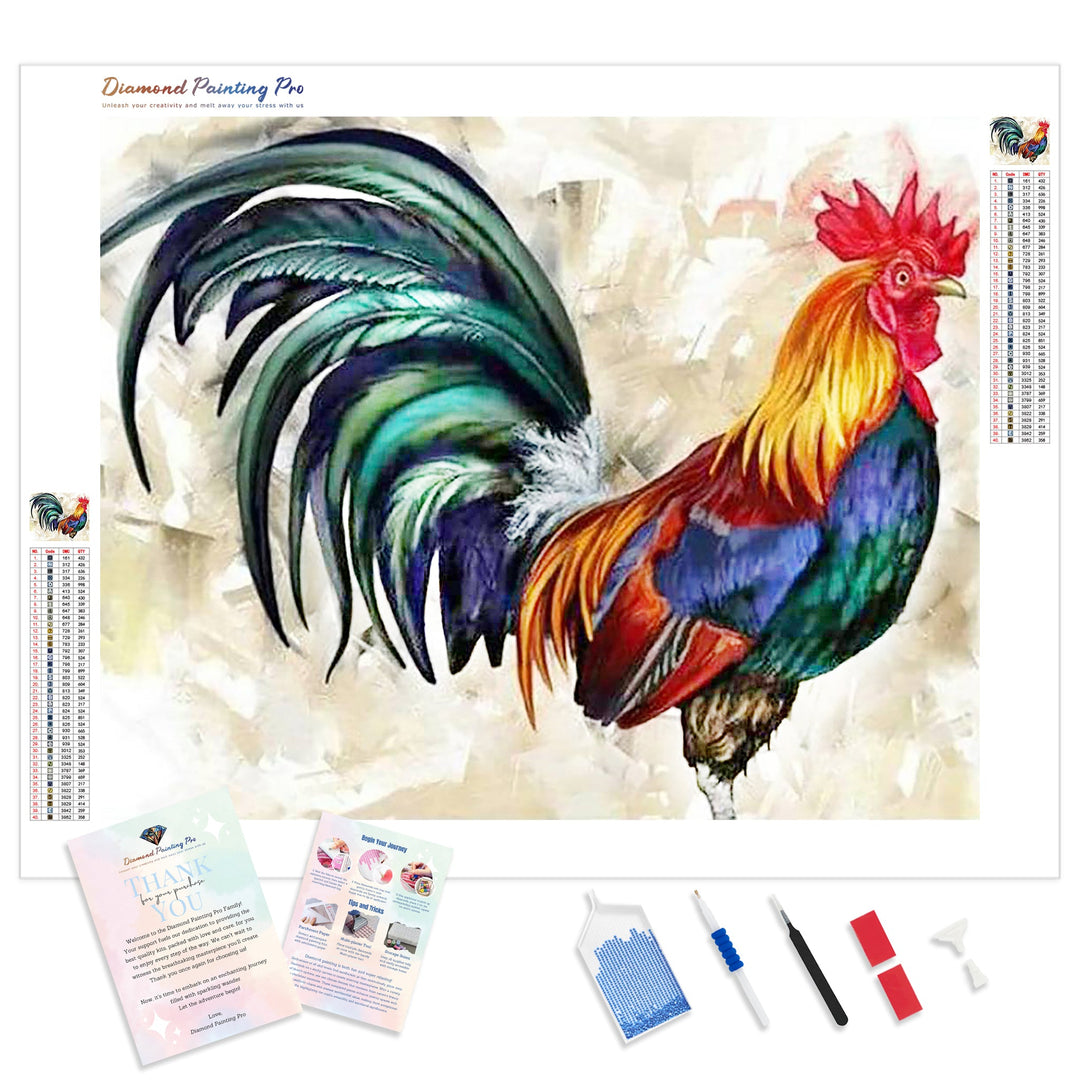 Rooster | Diamond Painting