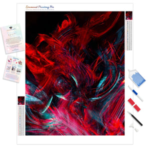 Abstract Vivid | Diamond Painting