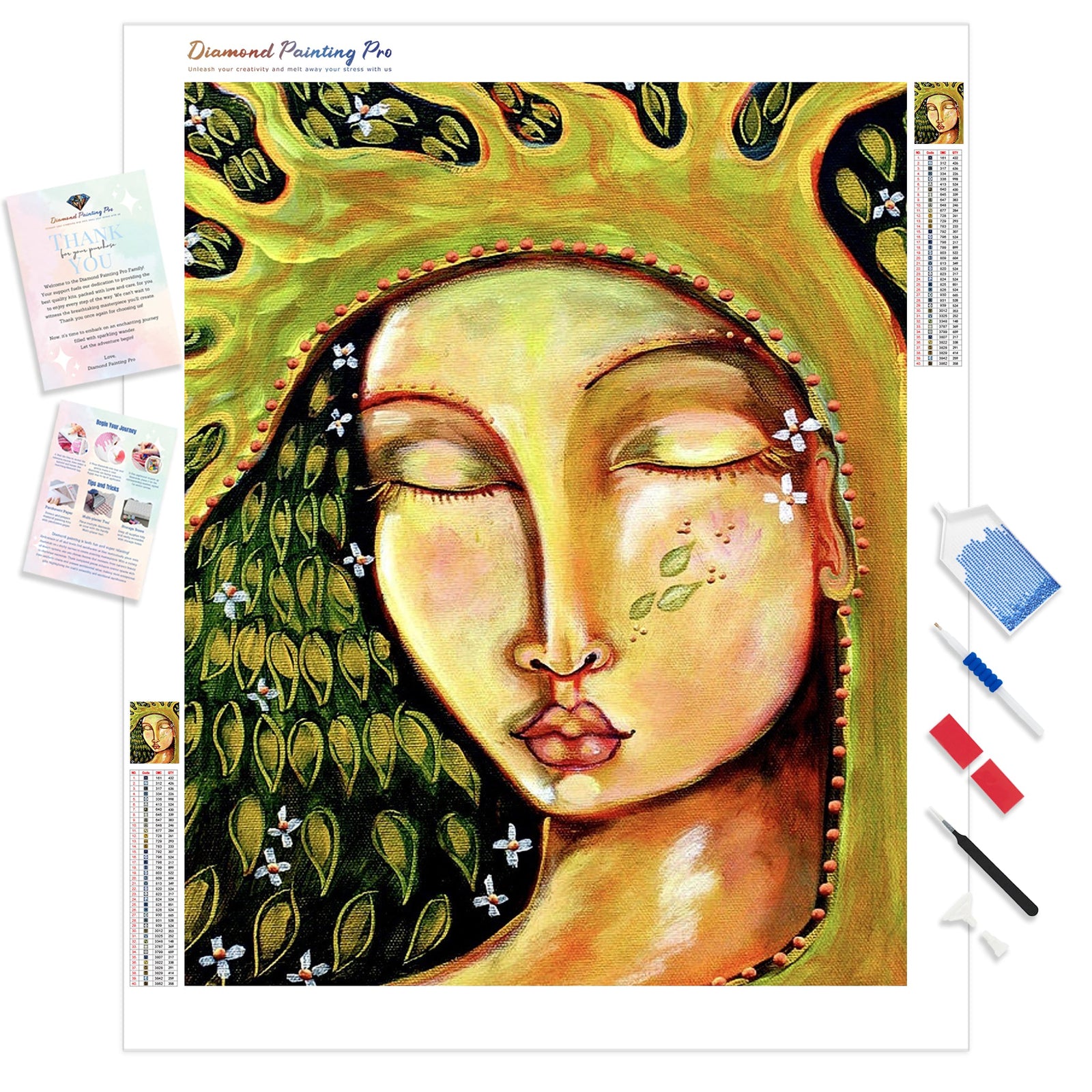 New Life | Diamond Painting Kit - Full Drill - Square or Round Diamonds with AB Drills Option