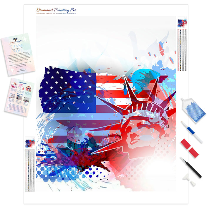 American Independence Day | Diamond Painting