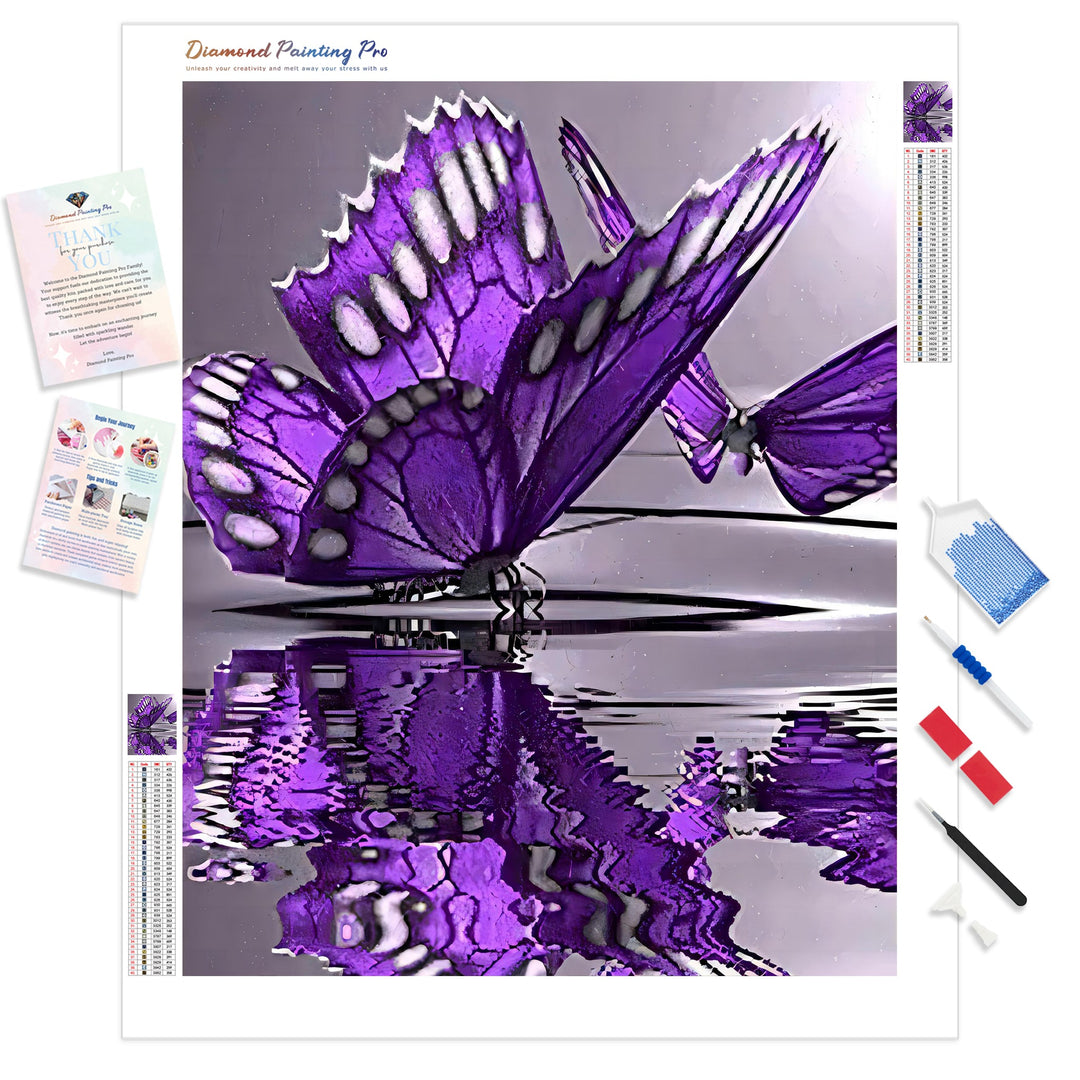 Butterfly Reflections | Diamond Painting