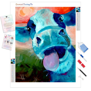 Cute Cow | Diamond Painting