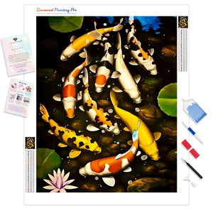 Koi Fishes | Diamond Painting