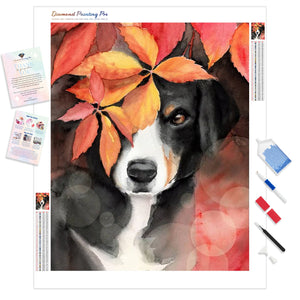 Shy Puppy | Diamond Painting