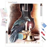 Raven & Violin | Diamond Painting