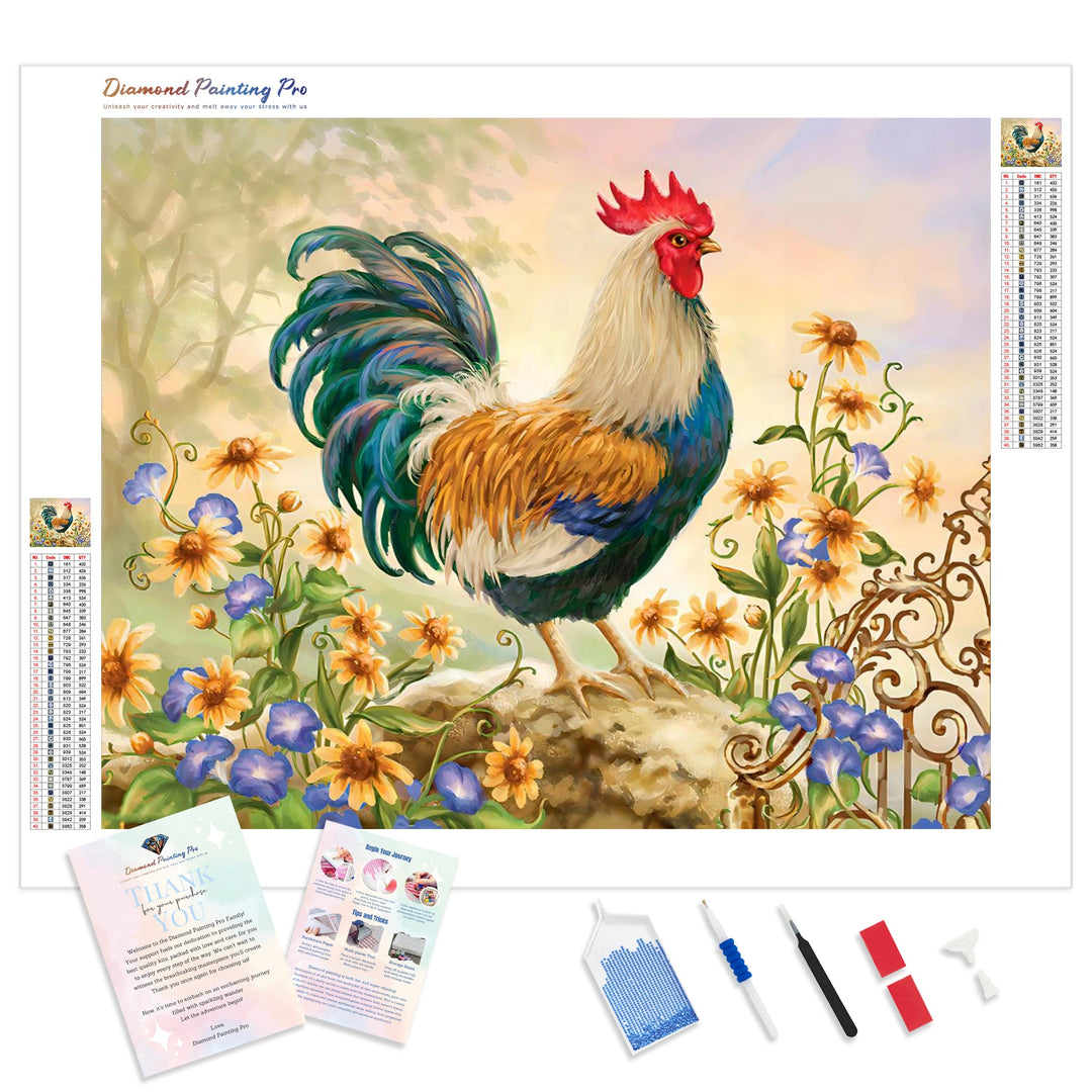 Rooster | Diamond Painting
