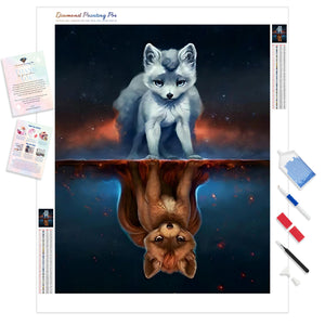 Fox Reflections | Diamond Painting