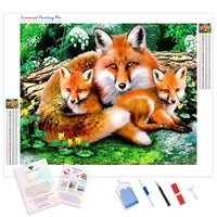 Foxes | Diamond Painting