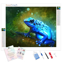 Blue Frog | Diamond Painting