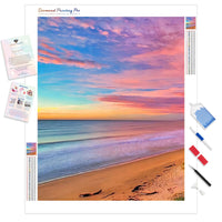Colorful Beach Sky | Diamond Painting