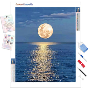 Moonlight Beach | Diamond Painting