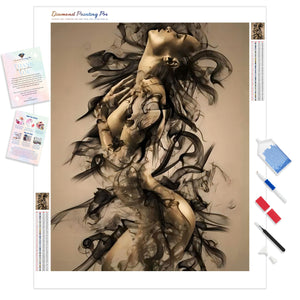 The Smoke Nude Collection 01 | Diamond Painting