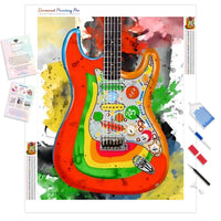 George Harrison's Rocky Guitar | Diamond Painting
