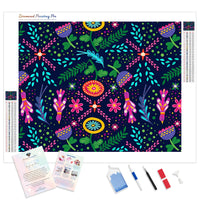 Pattern | Diamond Painting Kit - Full Drill - Square or Round Diamonds with AB Drills Option