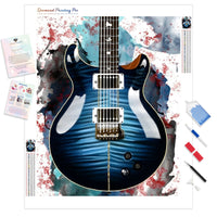Santana's Electric Guitar | Diamond Painting