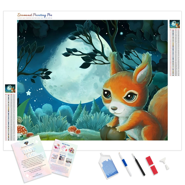 Squirrel Forest | Diamond Painting