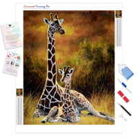Giraffe Family | Diamond Painting