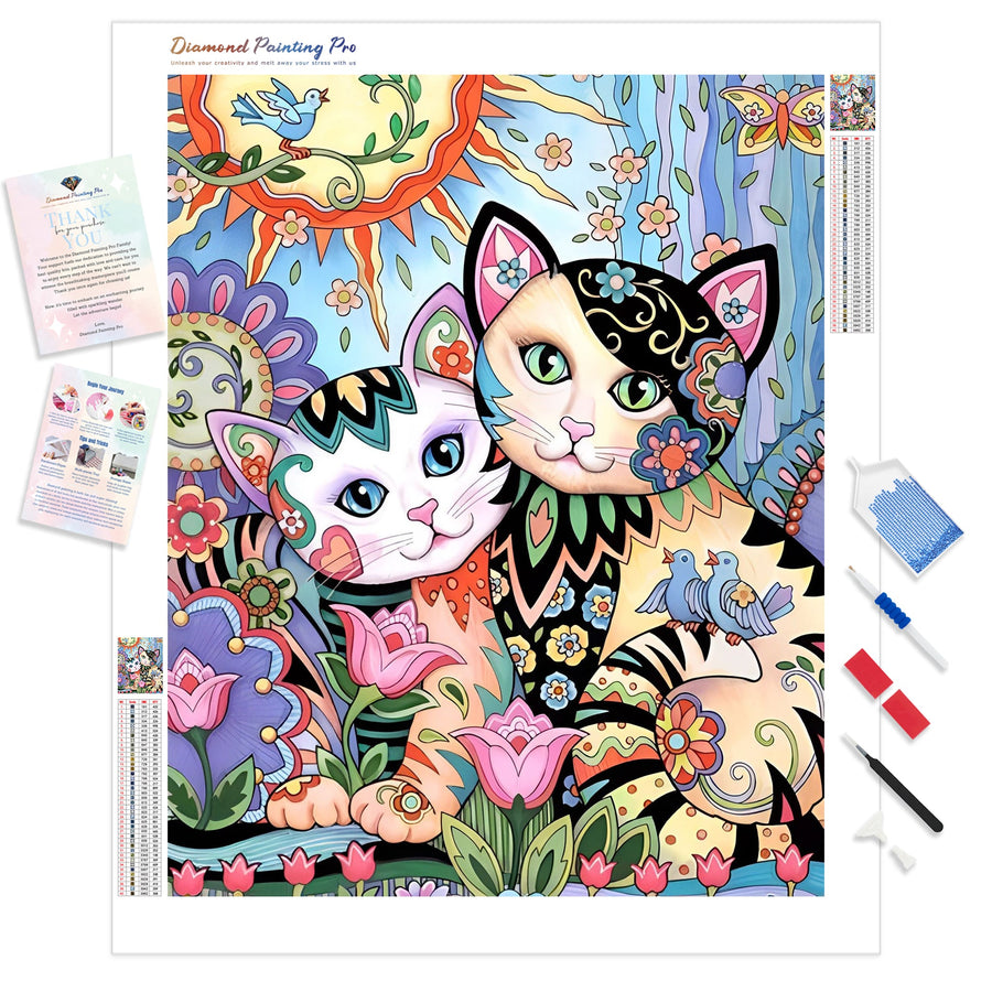 Cats & Kittens Diamond Painting Art Kits | Full Drill – Diamond ...