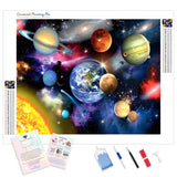 Galaxy Star | Diamond Painting Kit - Full Drill - Square or Round Diamonds with AB Drills Option