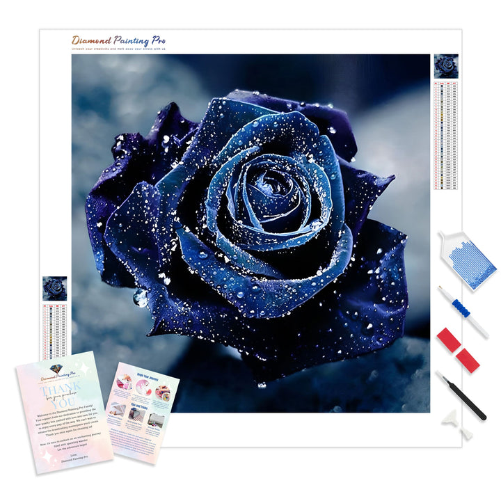 Blue Rose | Diamond Painting