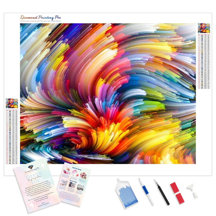 Colorful Abstract Pattern | Diamond Painting