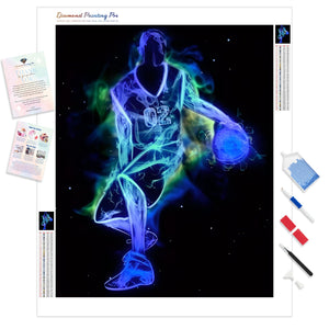 Fantastic Dream Play Basketball | Diamond Painting