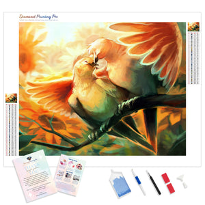 Bird couple | Diamond Painting