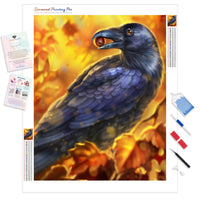 Bird Raven | Diamond Painting