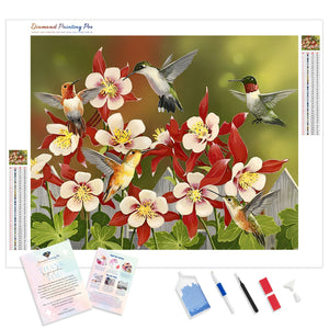 Hummingbird Fellowship | Diamond Painting