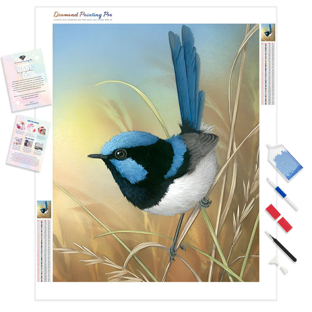 Blue Bird | Diamond Painting
